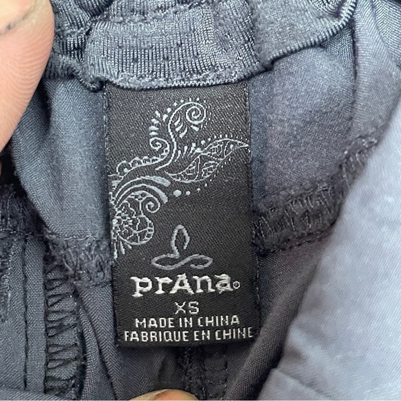 PRANA Breathe Lightweight Pants Drawstring Gray Womens extra Small Ankle Length - Picture 7 of 13